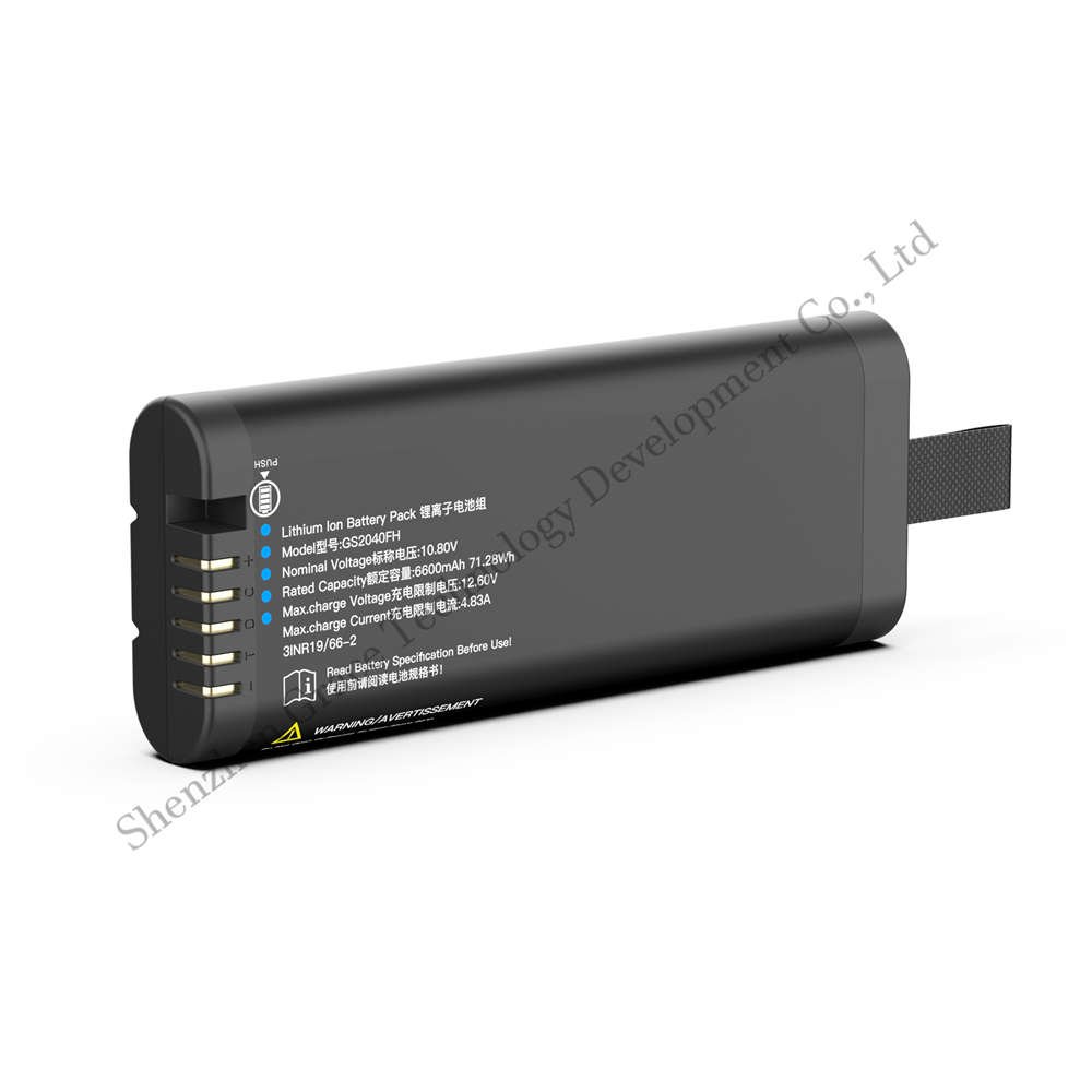Tefoo Energy GS2040FH Replacement Battery 10.8v 6.6Ah lithium battery pack NF2040 RRC2040-2 for flaw detector AED