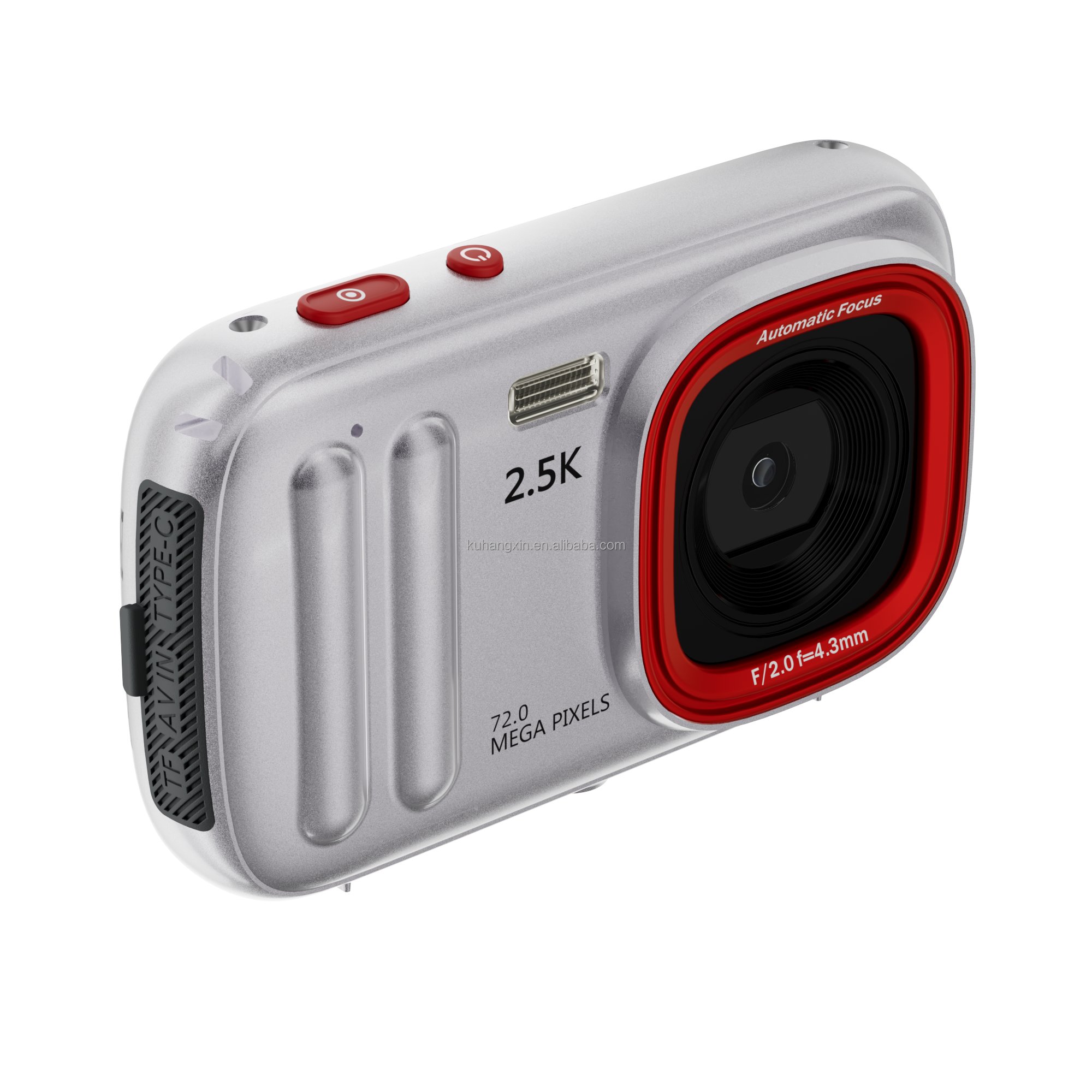 XJ04 2.5K Compact portable Digital Camera 2.4 inch Ultra HD Auto Focus All-In-One Digital Camera for beginners