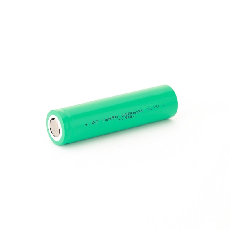 Wholesale 16650 3.7V 2000mAh Recycle Cyclic Charging Rechargeable Cylindrical Digital Lithium Li-Ion Batteries Battery Cells