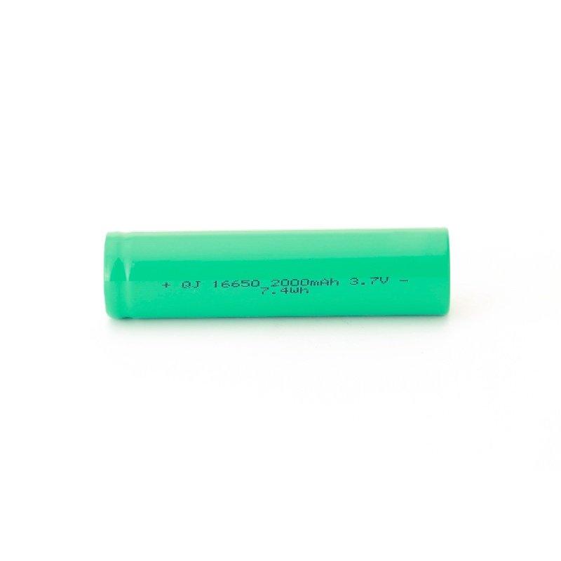 Wholesale 16650 3.7V 2000mAh Recycle Cyclic Charging Rechargeable Cylindrical Digital Lithium Li-Ion Batteries Battery Cells