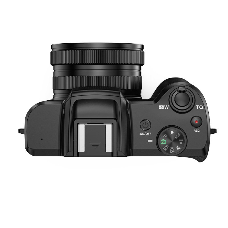 Portable Retractable Lens Micro Mirror-Front Dual Camera 5K 30FPS HD 5X Optical Zoom Digital Video Camera Camcorder