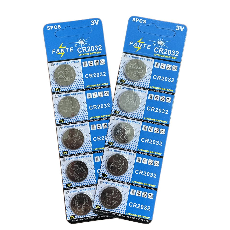 Factory Wholesale CR2032 Button Cell 3V Car Remote Control Light Up Toys Electronic Products CR2032 Button Battery