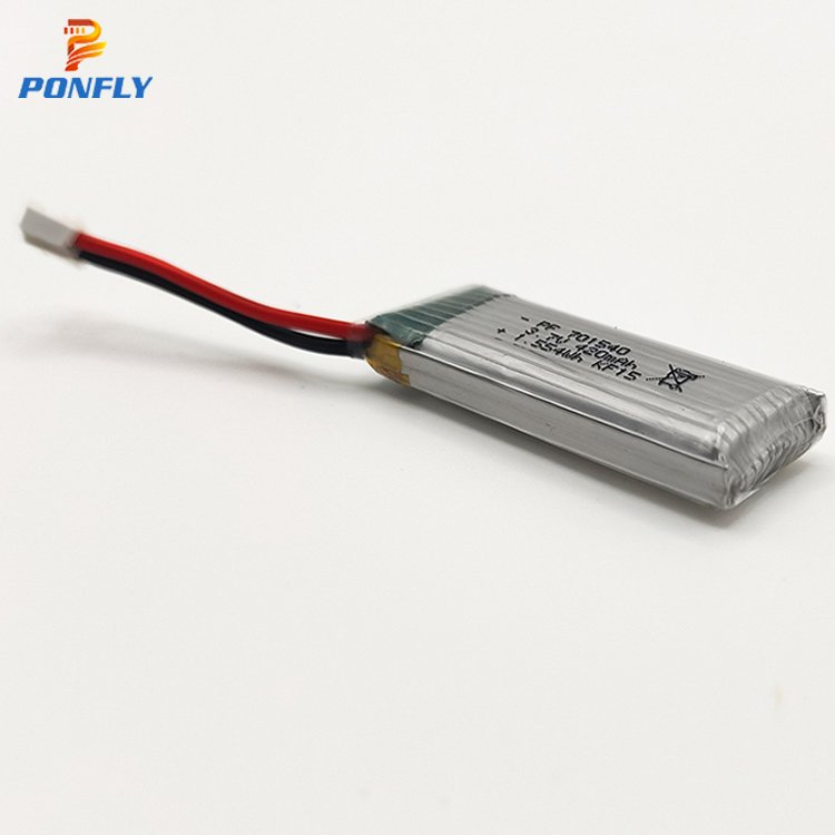 PONFLY Lipo Battery 420mAh Rechargeable Li-Polymer Battery 701540 3.7V 420mAh Lipo Battery For Small Digital Devices