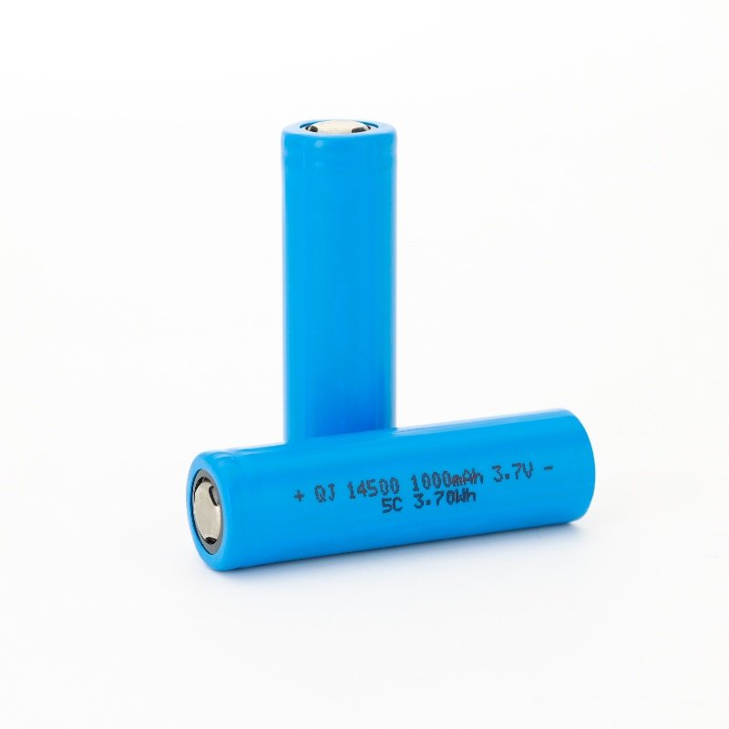 Wholesale 14500 3.7V 1000mAh Discharge 5C Electric Tools Storage Rechargeable Digital Lithium Li-Ion Batteries Battery Cells