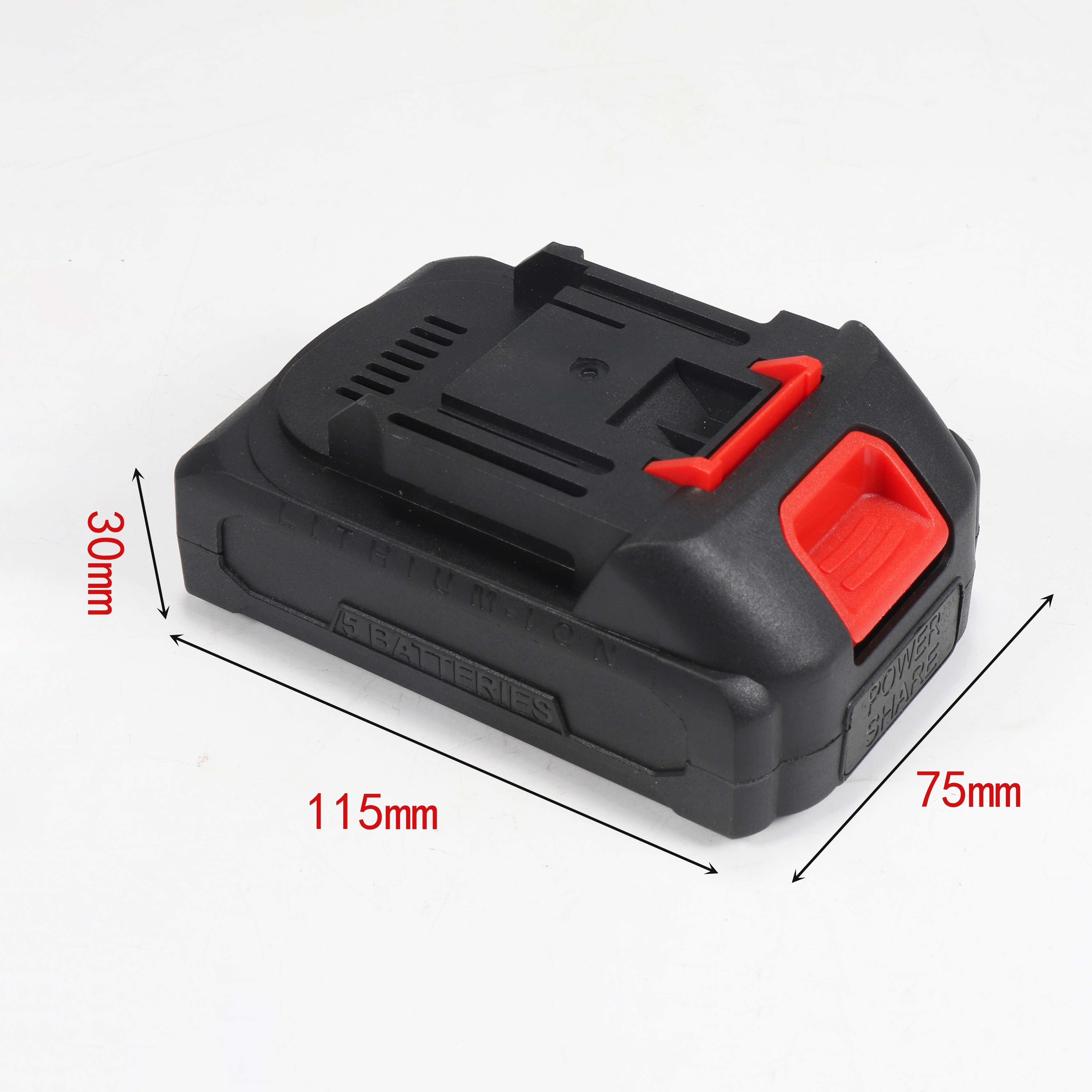 OEM/ODM Quality Red 18V Lithium Ion Battery Rechargeable for Uninterruptible Power Supplies & Digital Products
