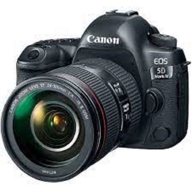 Top Quality 2024 E-EOS 5D Mark IV D-SLR Camera Black With 24-105mm F/4L IS USM Lens