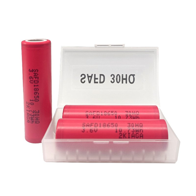 INR 18650 30HQ lithium battery 3000mah 3.6v rechargeable lithium ion battery pack battery