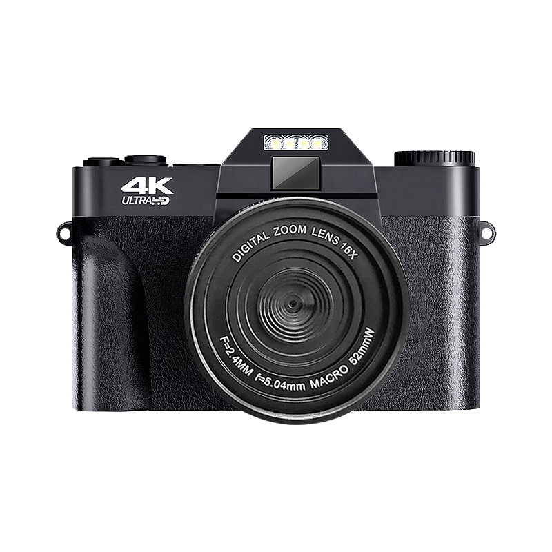 Portable Auto Focus 4k30fps Ultra-High-Definition Video Cameras 4k Professional Digital Cameras For Photography With Led Light