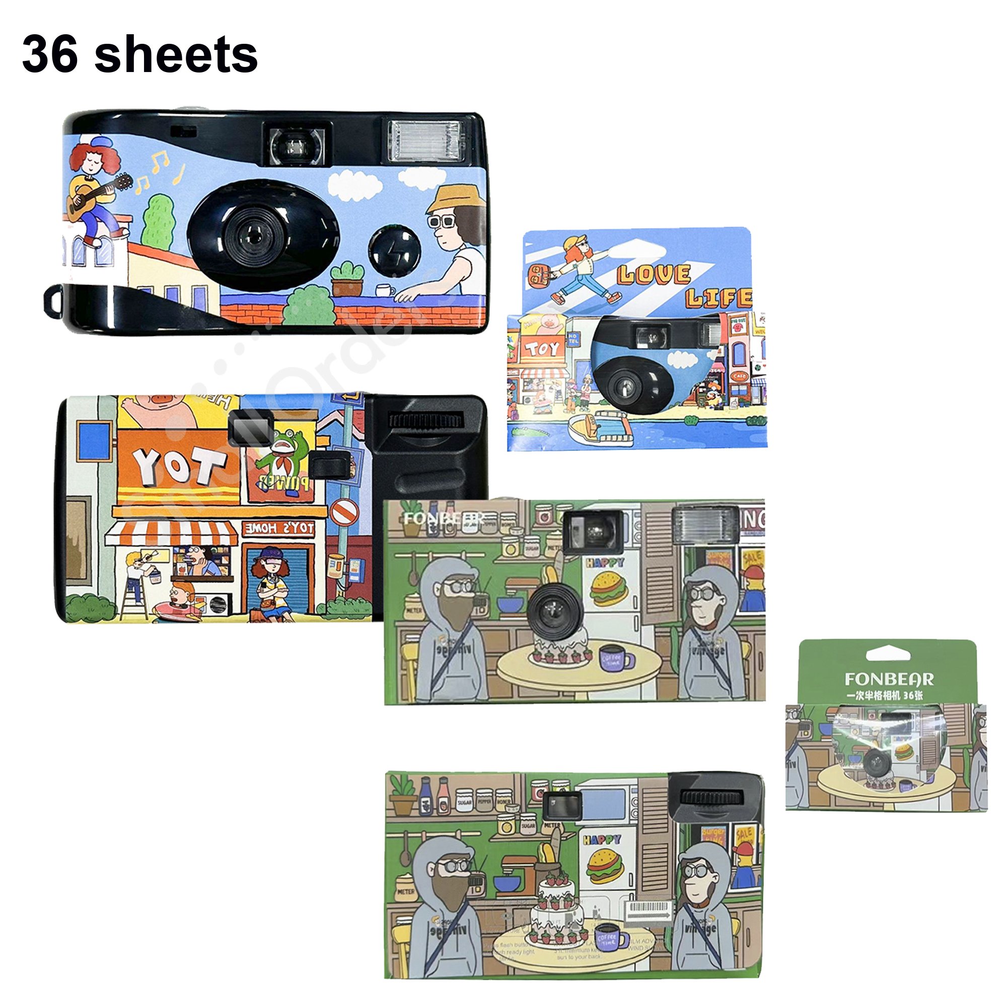 2024 new product ideas 2024 promotional party supplies gifts items ccd retro HD camera for women guests student digital camera