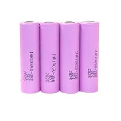3.7V 18650 Battery Lithium Ion Cells 3000mah Rechargeable Max 3C for ebike Tools 500 Times Cycle Life