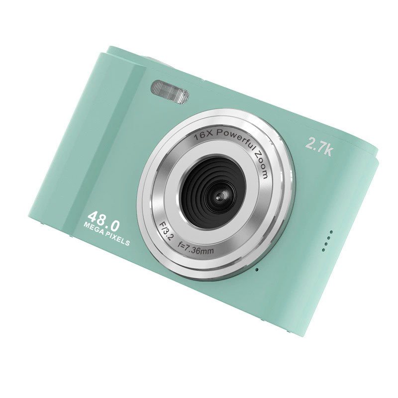 Black Pink Green Purple Time-lapse selfie Portable FHD 1080P Vlogging Digital Camera Compact Mini Selfie Camera For Boys Girls