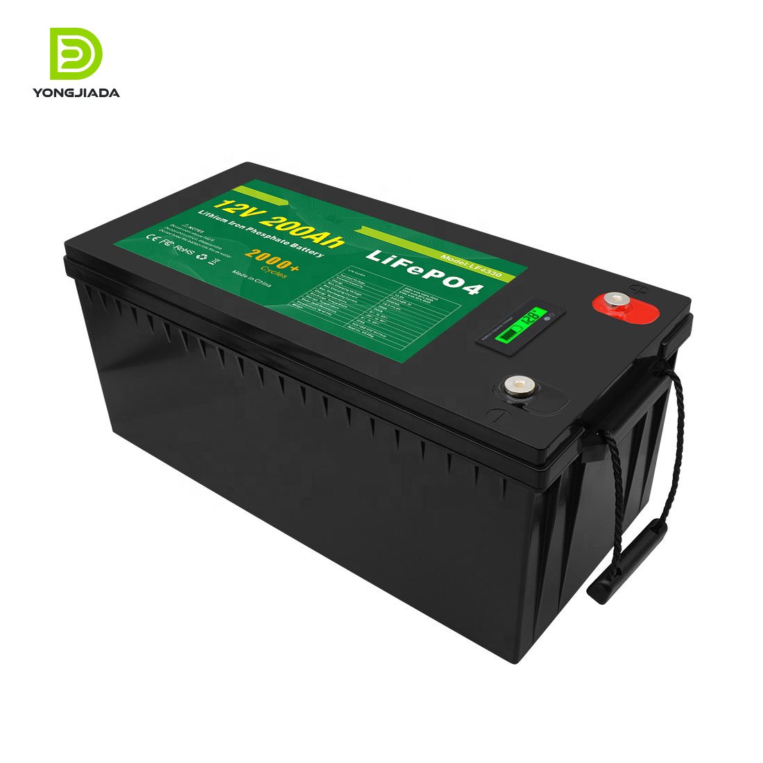 YONGJIADA 12v 100ah 200ah 280ah Lifepo4 Battery Pack With Box 12v 100ah 20ah 30ah Low Internal Resistance Sodium Ion Battery