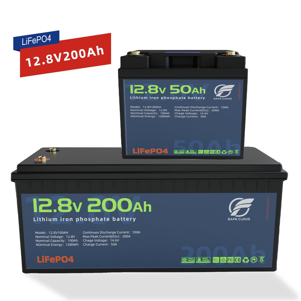 12v 50ah 100ah 120ah 150ah 200ah 280ah 300ah lifepo4 battery for solar storage