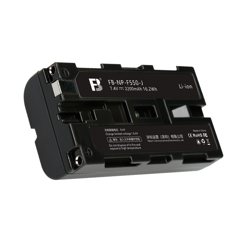 FB NP F550-J camera battery for sony Digital camera LED fill light monitor Slide rail Full decoding
