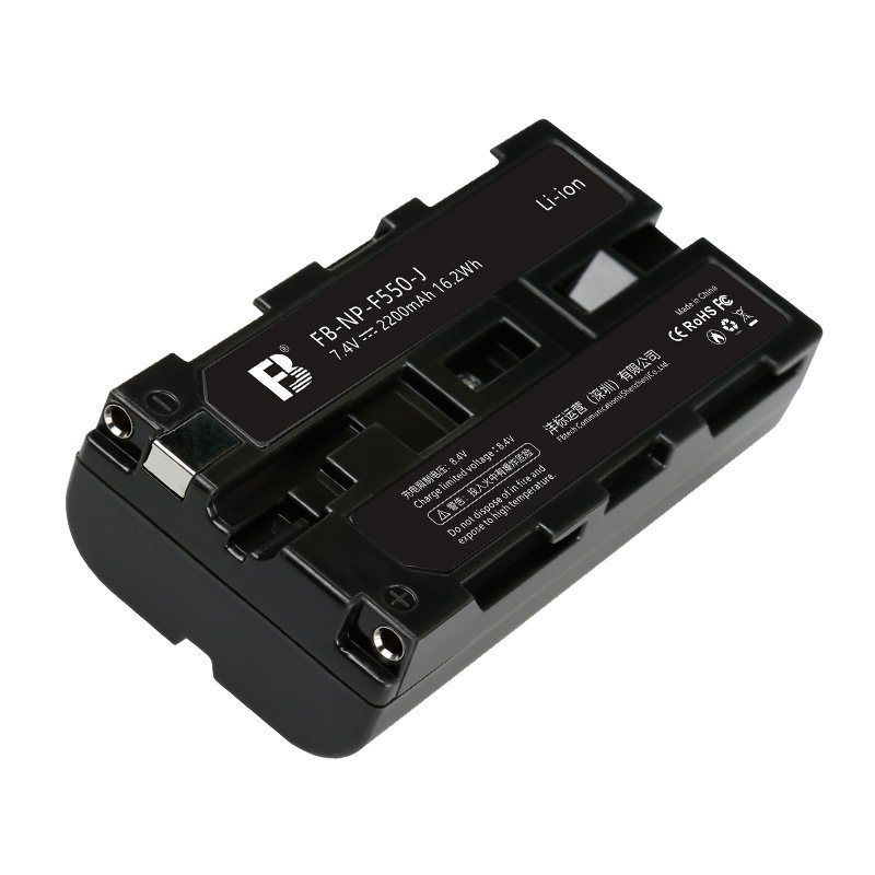 FB NP F550-J camera battery for sony Digital camera LED fill light monitor Slide rail Full decoding