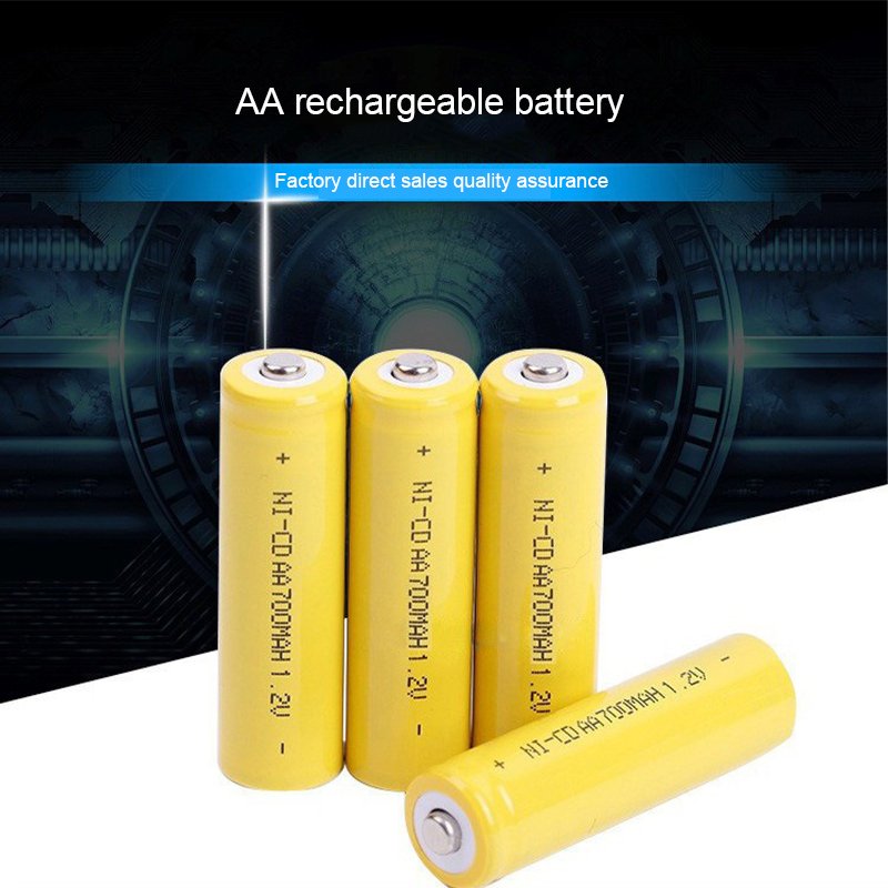 Factory Price Wholesale Emergency 200mah 1.2v Rechargeable Battery AA battery for Home Led Lights