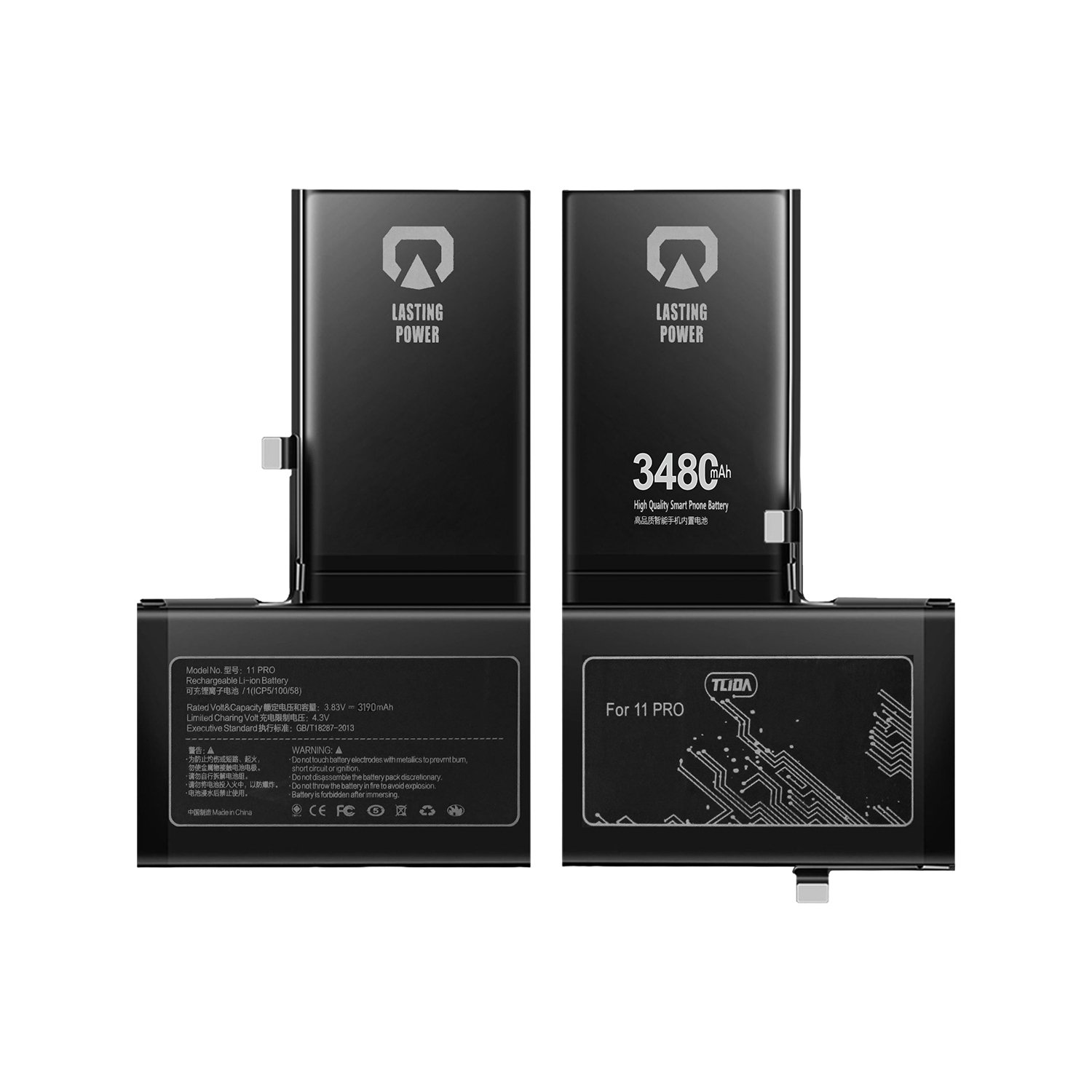 Smartphone mobile cellphone battery for iphone 11 pro high quality capacity batteries wholesale