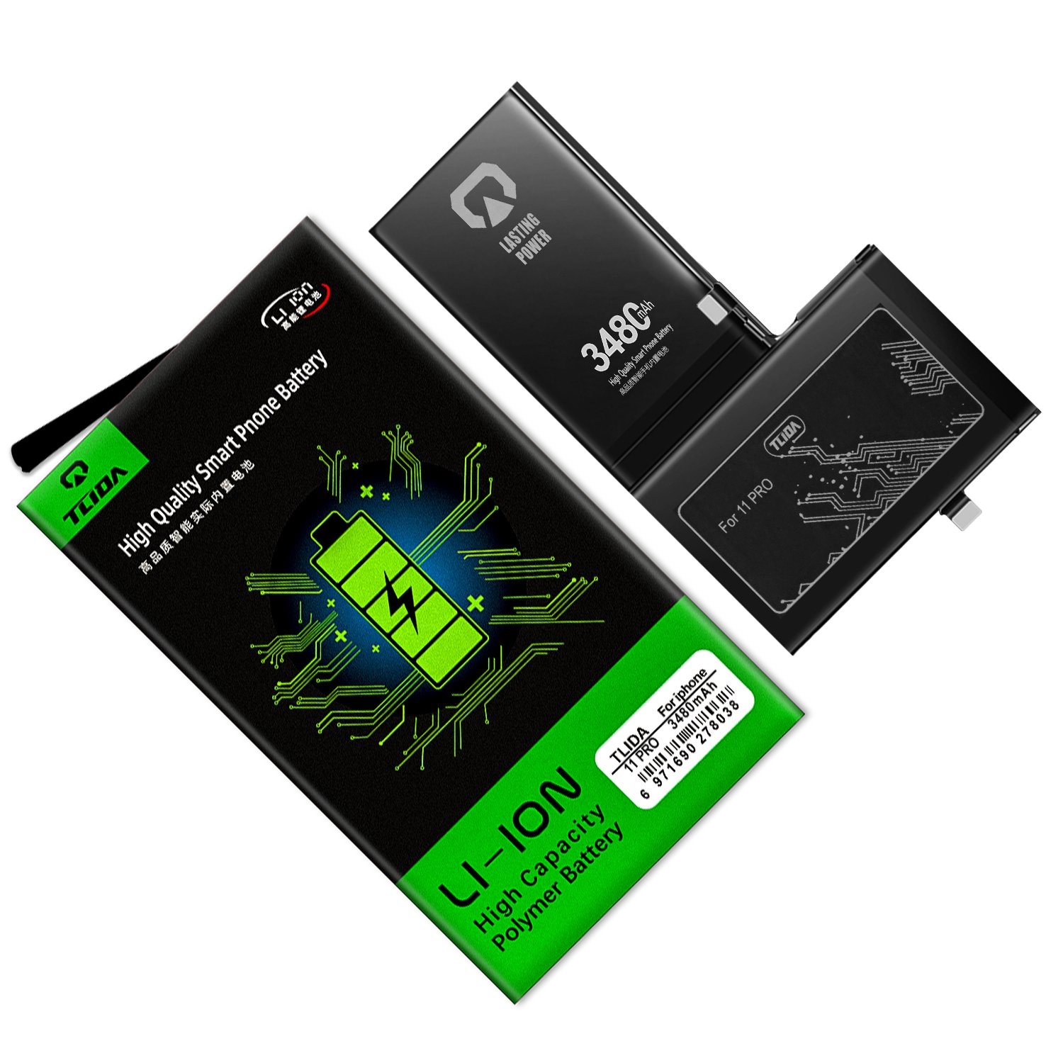 Smartphone mobile cellphone battery for iphone 11 pro high quality capacity batteries wholesale