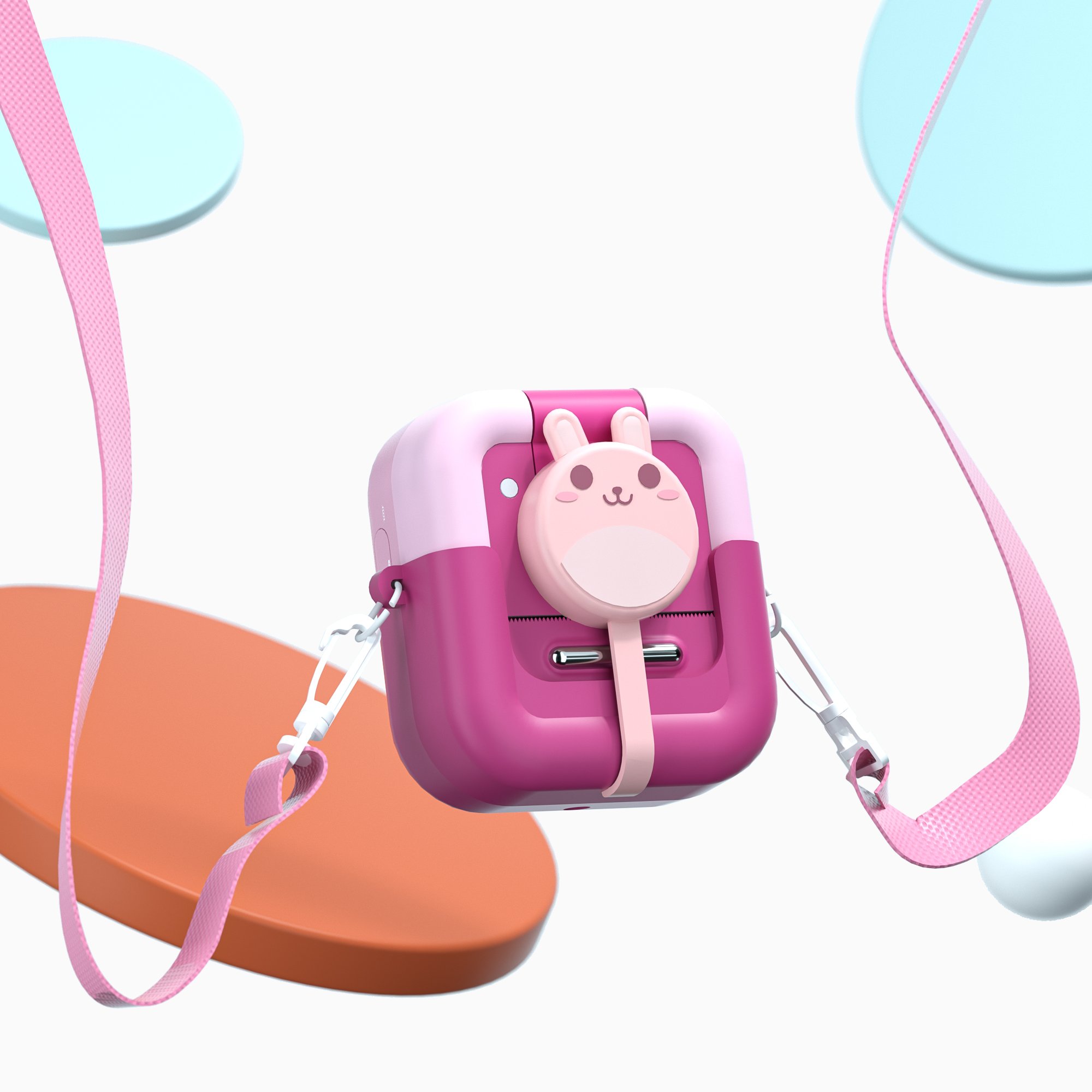 Selfie camera for kids instant printing with photo paper children's camera digital zoom portable mini kids camera