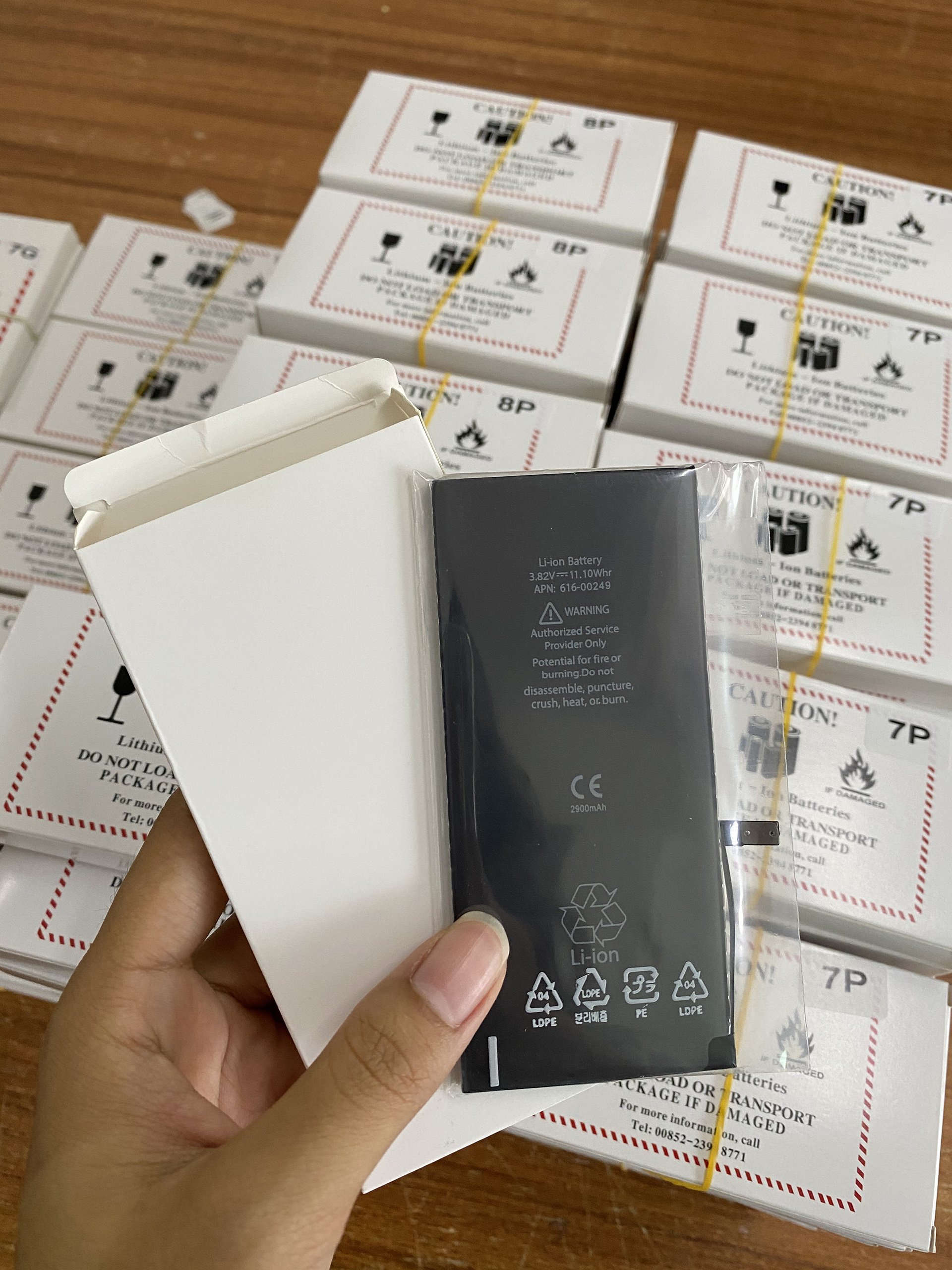 China Battery Wholesale Factory Good Price Mobile Phone Battery for iPhone 11 12 13 14 15 Pro Max XS X XR 7 8 6 6S Plus