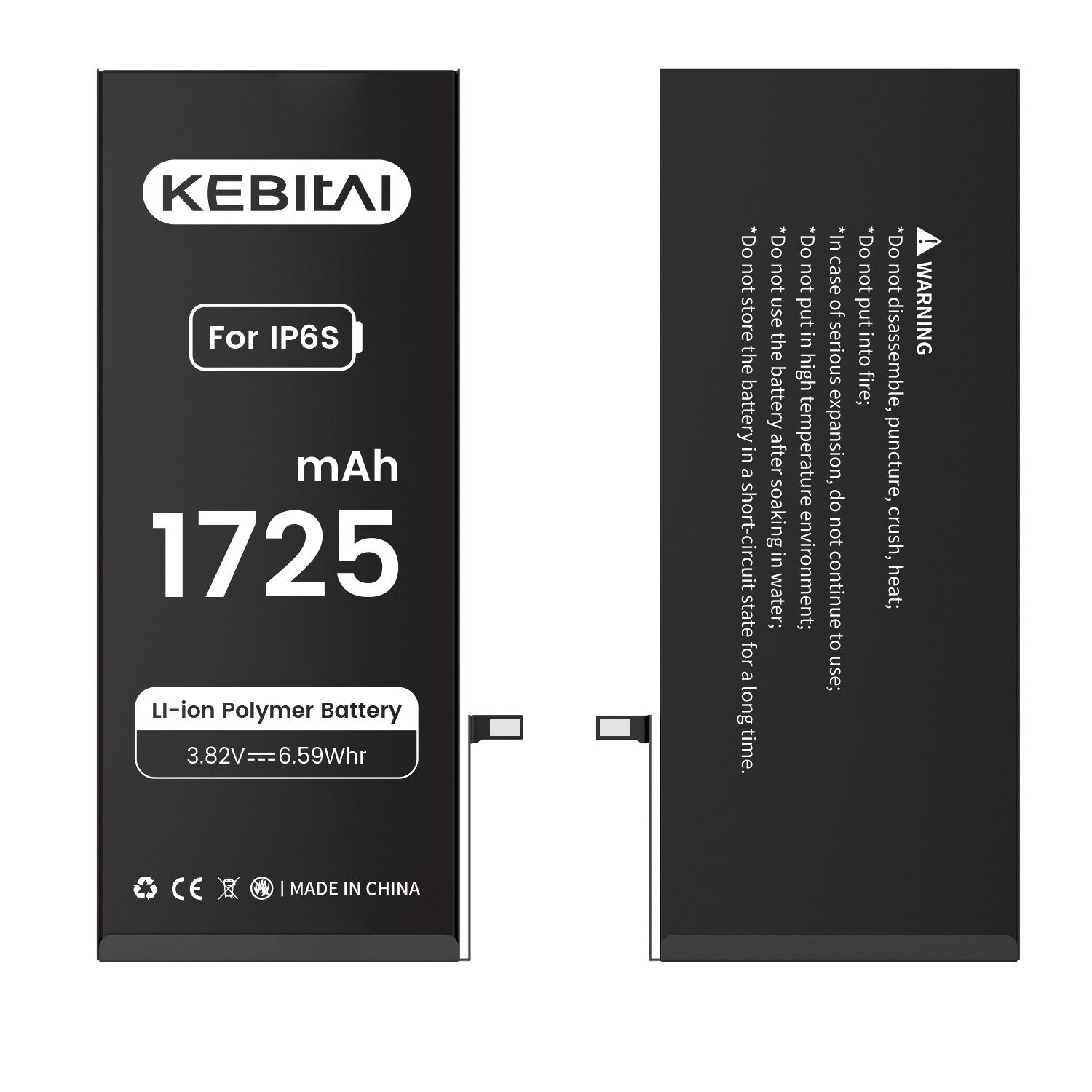 OEM Factory High Quality Thin 2000mAh Li-ion Polymer Battery For IPhone 6s 7 Plus Mobile Phones 12 Months Warranty