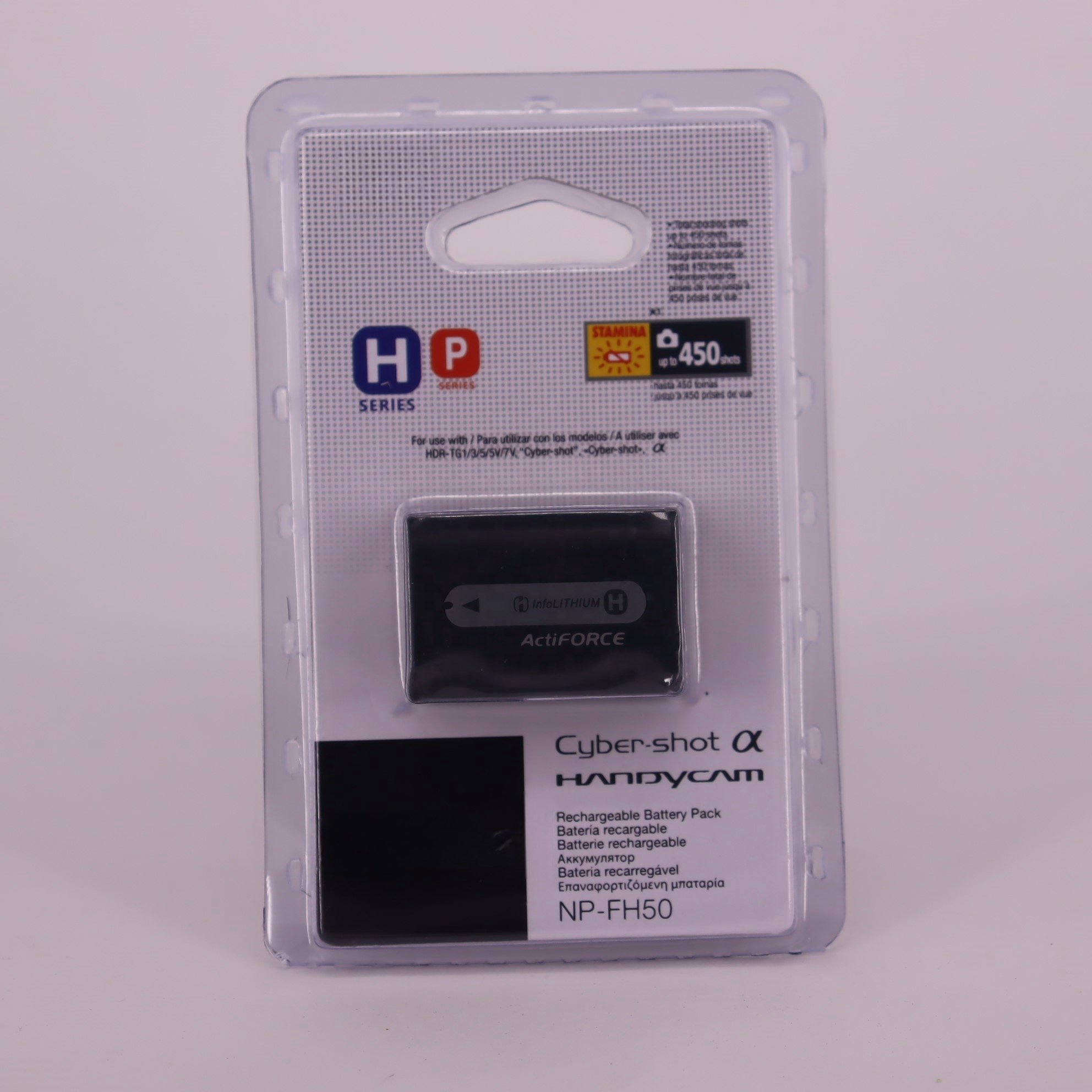 Rechargeable Camera Battery NP-FH50 Battery Cameras Li-ion Camera Battery