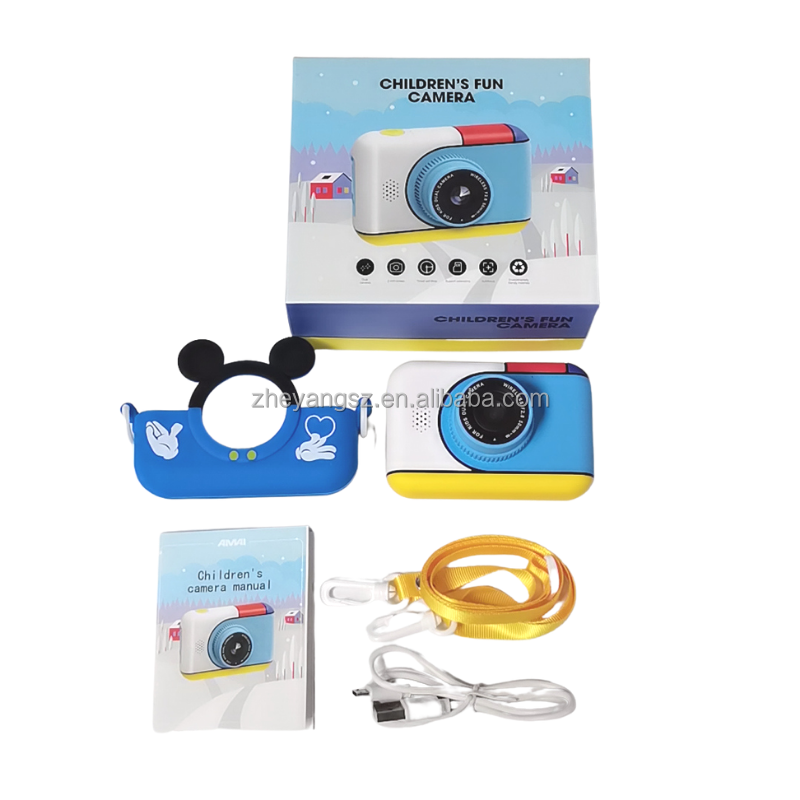 1080P filter face priority video recording 2.4 inch 4800W video kids video camera digital camera for children
