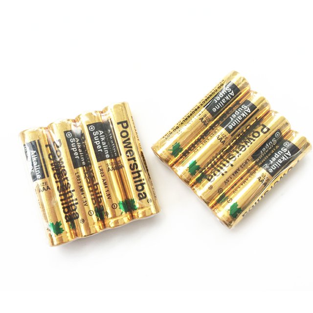 High Performance 1.5V Non-Rechargeable LR03 AA Alkaline Battery