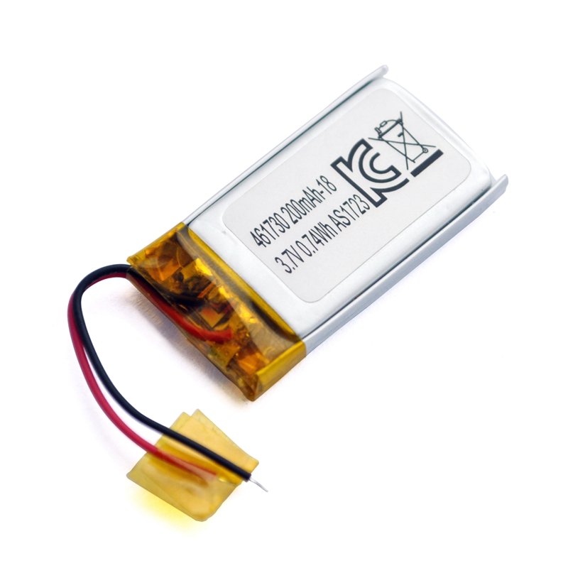 best selling rechargeable battery 461730 200mAh li polymer battery 3.7v lipo battery for wireless Headset/headphone