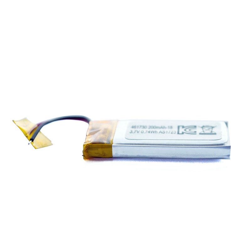 best selling rechargeable battery 461730 200mAh li polymer battery 3.7v lipo battery for wireless Headset/headphone