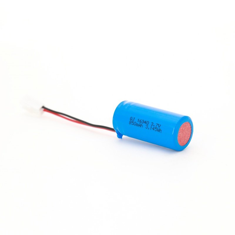 Wholesale 16340 3.7V 850mAh 3.145Wh Electric Tools Rechargeable Lithium Li-Ion Batteries Battery Cells Wiring Harness Packs