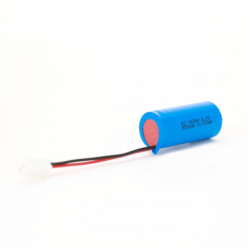 Wholesale 16340 3.7V 850mAh 3.145Wh Electric Tools Rechargeable Lithium Li-Ion Batteries Battery Cells Wiring Harness Packs