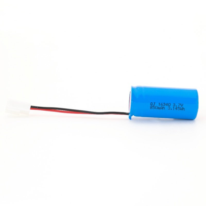 Wholesale 16340 3.7V 850mAh 3.145Wh Electric Tools Rechargeable Lithium Li-Ion Batteries Battery Cells Wiring Harness Packs