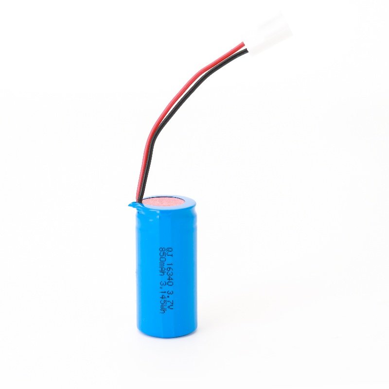 Wholesale 16340 3.7V 850mAh 3.145Wh Electric Tools Rechargeable Lithium Li-Ion Batteries Battery Cells Wiring Harness Packs