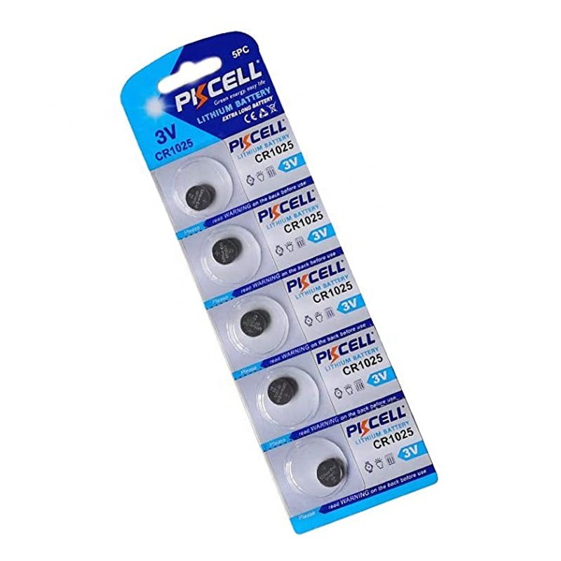 PKCELL cr1025 CR1025 3V Car Keys Digital Watch Lithium Button Batteries CR1025