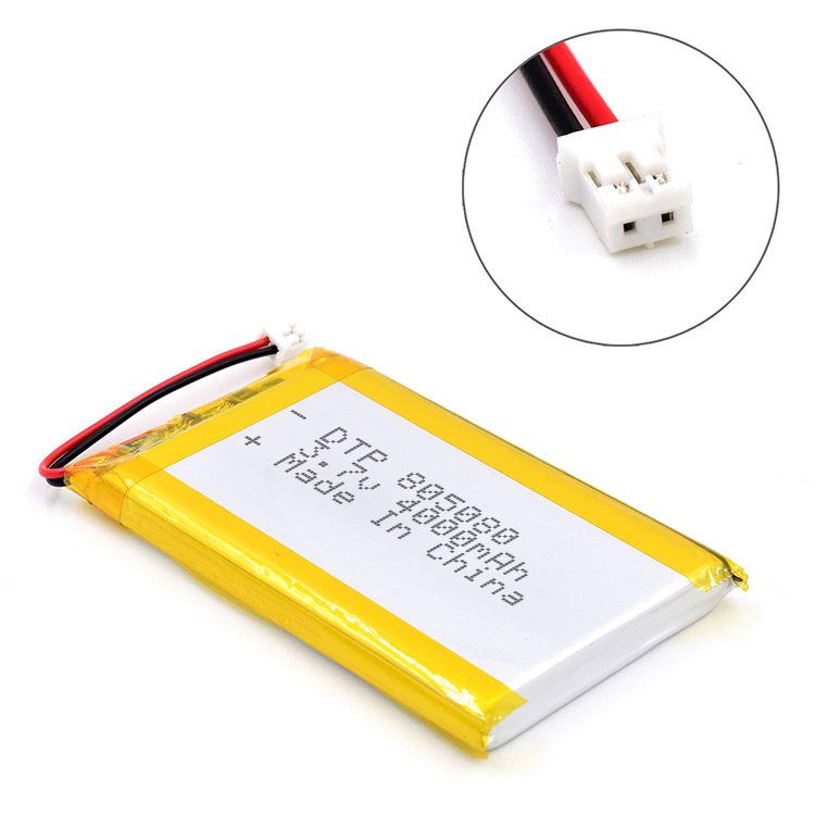 Lithium polymer battery makers 805080 3.7v 4000mah battery for portable and wearable fans