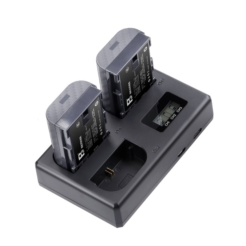 FB-LP-E6 two lion Digital camera Battery LP-E6 with charger for Canon dslr camera 5d 5ds 6d R5 R6 mark ii iv iii
