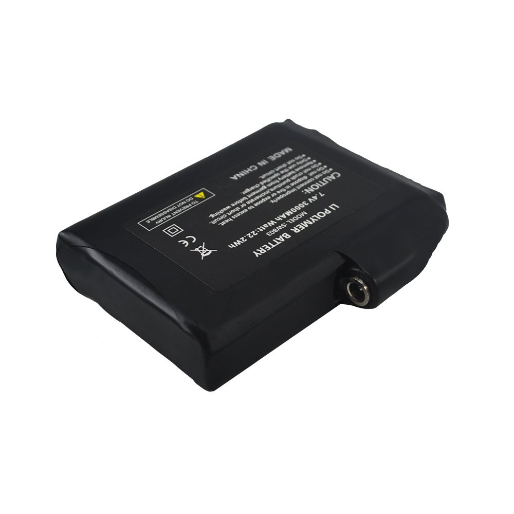 7.4V 3000mAh Safety Rechargeable Lithium Battery for Heating Gloves with certification CE FCC