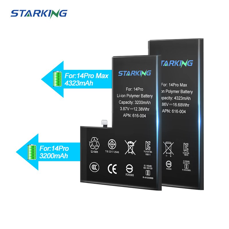 Cell Phone High Capacity Replacement Digital Battery For IPhone 5 5s 5c 6 6s 6 Plus 7 7 Plus 8 8 Plus X 11 12 13 14 Pro Max