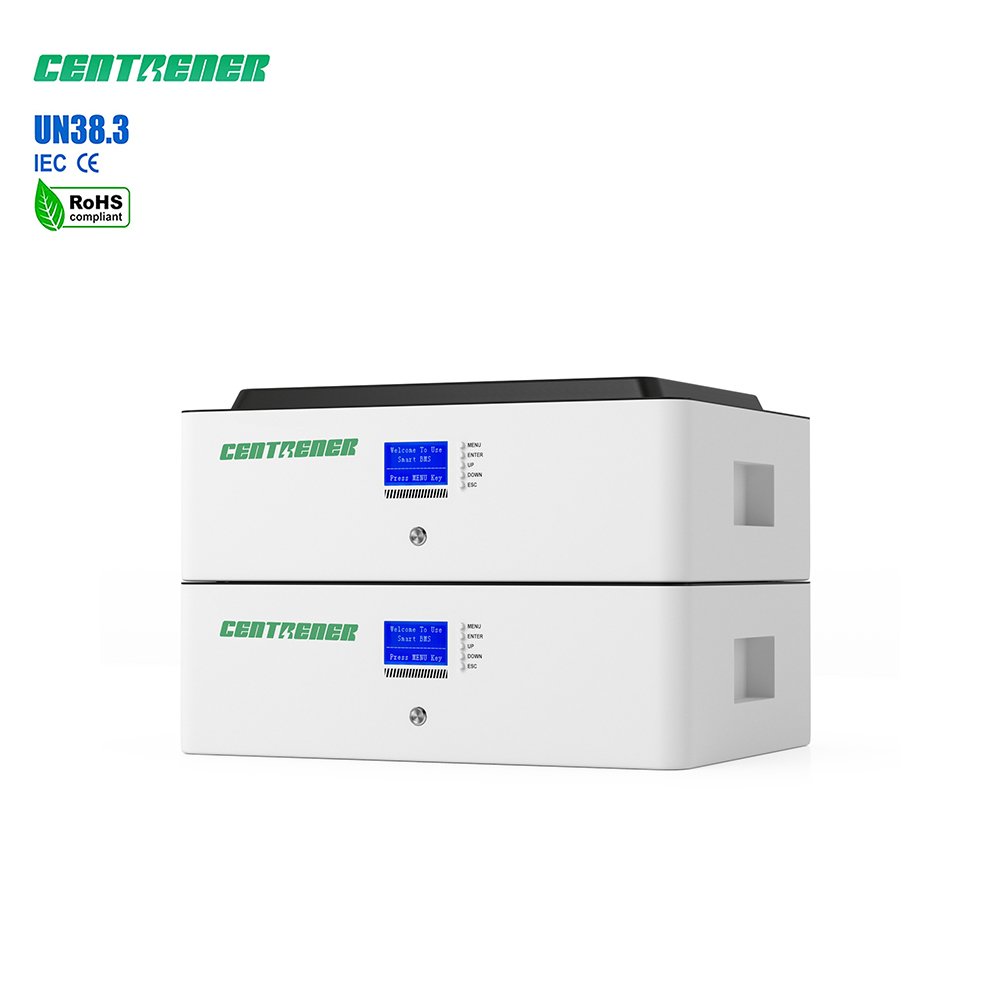 Lithium ion battery 10.24kwh 102.4V 204.8V 256V 409.6V Stackable batteries rechargeable 105Ah Lifepo4 lithium battery pack