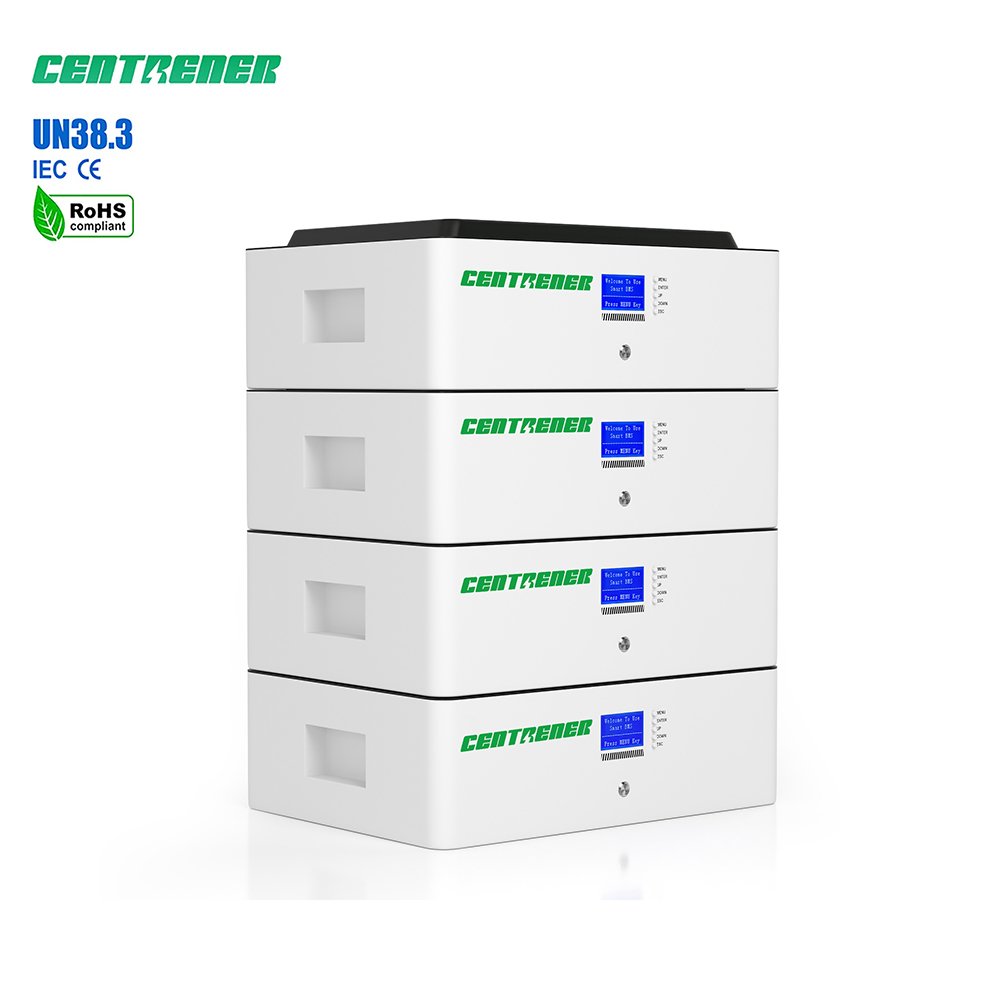 Lithium ion battery 10.24kwh 102.4V 204.8V 256V 409.6V Stackable batteries rechargeable 105Ah Lifepo4 lithium battery pack