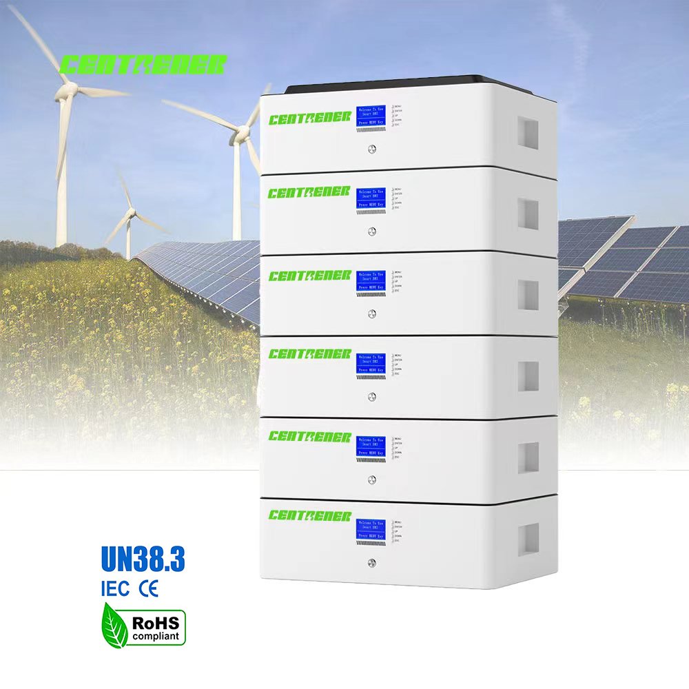 Lithium ion battery 10.24kwh 102.4V 204.8V 256V 409.6V Stackable batteries rechargeable 105Ah Lifepo4 lithium battery pack