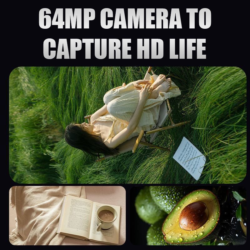 Children's Gift 4K Digital Camera for Beginners Vlogging Point and Shoot Camera with 3" Flip Screen 18X Digital Zoom 64MP