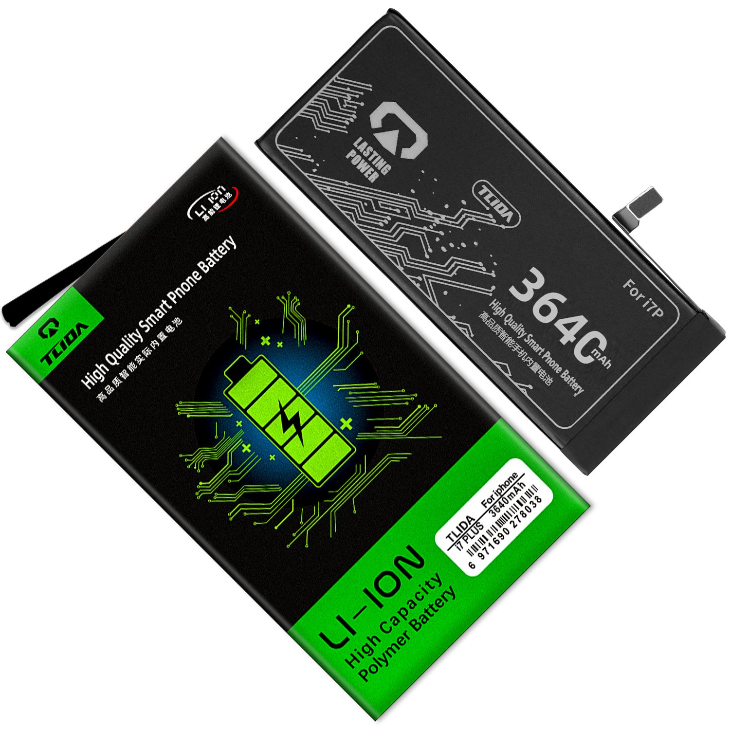 TLIDA smartphone mobile cellphone battery for iphone 7 plus high quality Batterie