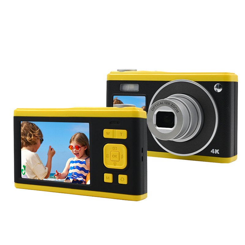 HD Digital Student Camera Retro Camera High Resolution Entry-Level Card Machine Carry HD Photography with You