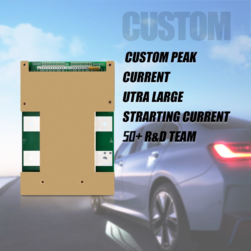 KLS Bms Bms 8S 12S 13S 14S 16S 17S 20S 24S 60A 80A 100A peak current 600A 1200A Lifepo4 Li-Ion Lto Battery