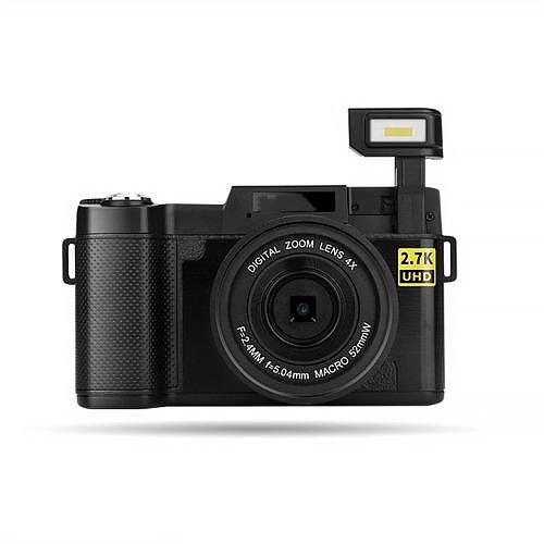4K Digital Camera 48MP 16X Digital Zoom Flip Screen Autofocus Camcorder for Photography on YouTube