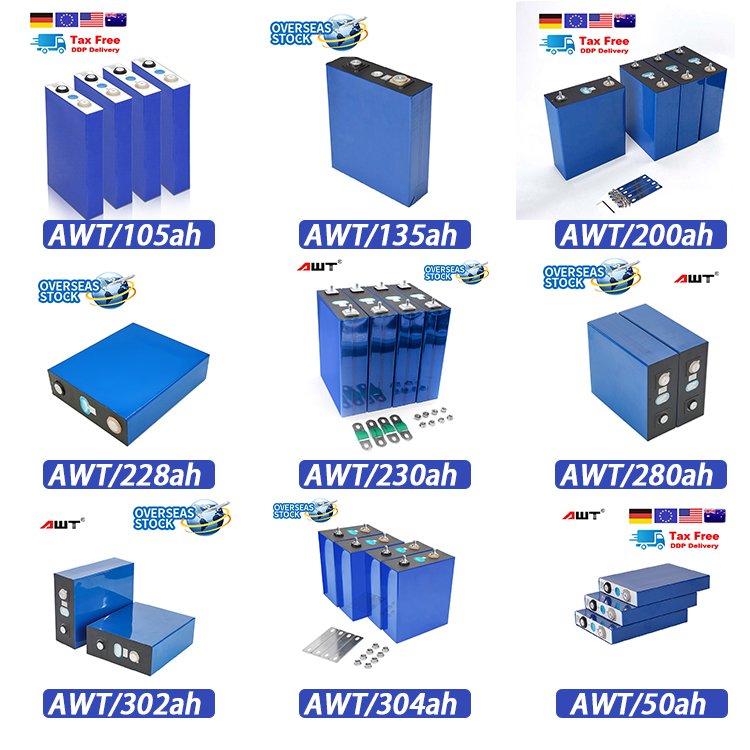 12.8v 400ah lithium 280 ah 3.2v 100 amp hour 280ah 12 volt 200ah lifepo4 battery cell