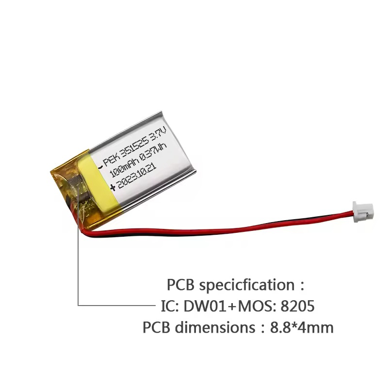 High Performance Battery Digital Surgical Tools Digital Teaching Aids Digital Aquarium Mini Electric Tools 351525 100mAh 3.7V
