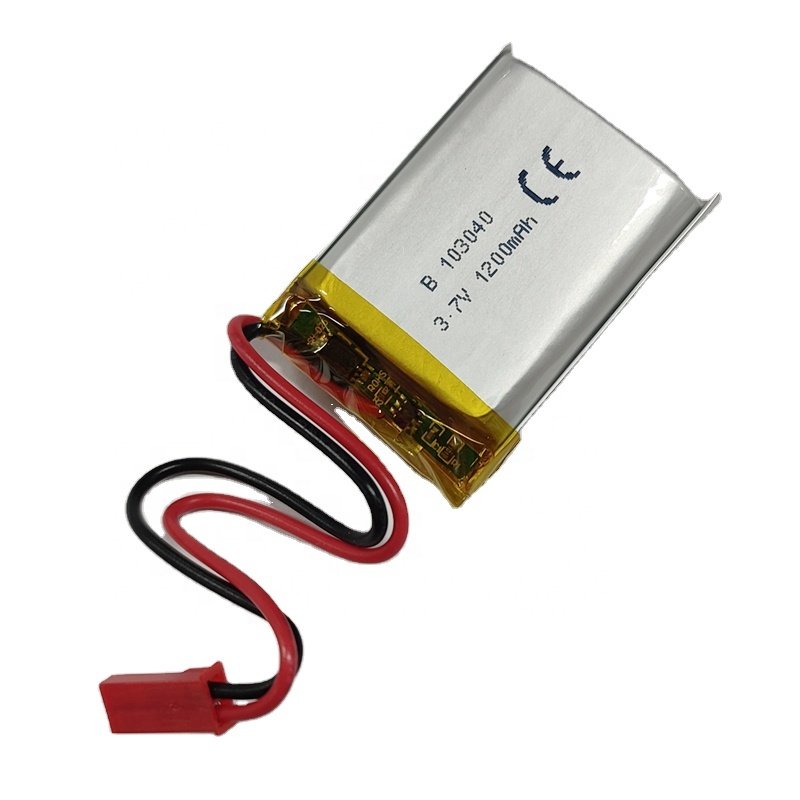 High quality 103040 3.7V 1200mAh li ion li polymer battery with pcb